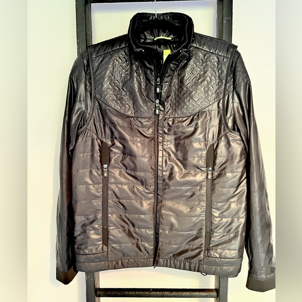 Hugo Boss three-in-one windbreaker jacket